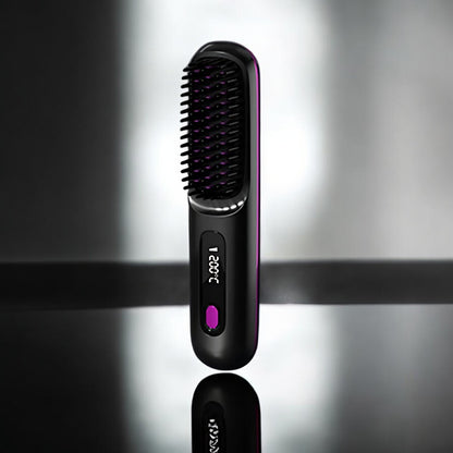 Wireless Heated Straightening Brush