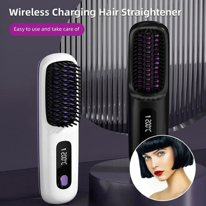 Wireless Heated Straightening Brush