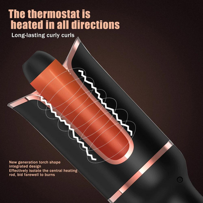 Automatic Rotating Hair Curler